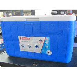 New Coleman 48 quart 63 cans Cooler