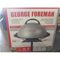 New George Forman Indoor / Outdoor Electric Grill