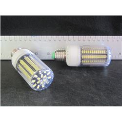 2 New 136 Epistar LED Cobb Lightbulbs / save huge on power