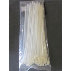 New 8" Cable ties/Zip ties / pack of 100
