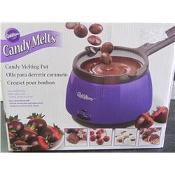 New Chocolate Fondue Melting Pot / Dip , coat or drizzle / easy clean