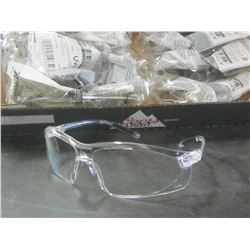 Flat Full of 10 UVEX Clear Safety Glasses - by Honeywell
