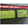Image 1 : Portable Soccer Goal set of 2