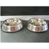 Image 1 : New set of Stainless steel Pet Bowls / small - medium pets
