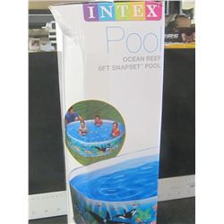 New Ocean Reef 6 ft snap set pool