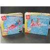 Image 1 : 2 Floaties / ride on Dolphin & Pocket Lounge