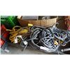 Image 1 : LOT OF EXTENTION CORDS AND HEAVY DUTY ROPE