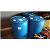 Image 2 : THREE BLUE 45 GALLON DRUMS
