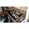 Image 1 : WOOD TOOL CASE WITH TOOLS