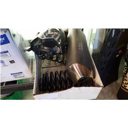 1990-93 HONDA ACCORD LOWERING SPRINGS 2005-9 SUZUKI GSXR EXHAUST AND LIGHT