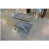 Image 2 : TWO TIER ROLLING CART