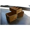 Image 2 : THREE WOOD CRATES