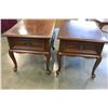 Image 2 : PAIR OF GIBBARD SOLID CHERRY 1 DRAWER NIGHTSTANDS