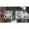 Image 2 : TWO SILVER 1958 CANADA DOLLAR COINS