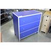 Image 2 : THREE DRAWER BLUE DRESSER