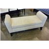 Image 2 : MICROFIBER STORAGE BENCH WITH THROW PILLOWS