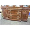 Image 2 : MAHOGANY 3 PIECE CABINET ILLUMINATED