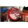 Image 1 : SLEEPING BACK, SECURITY CABLE, GREY QUEEN DUVET COVER, VIBRAM FOOTIES SIZE 9
