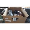 Image 2 : 3 BOXES OF ESTATE GOODS AND VASES