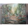 Image 1 : IN THE GARDEN PAINTING BY OTTO JEGODTKA