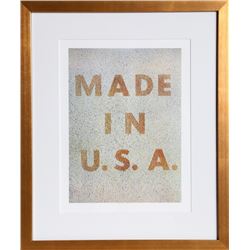 Ed Ruscha, America: Her Best Product (Made in U.S.A.), Offset Lithograph