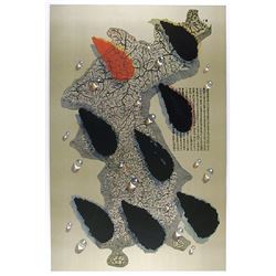 Tschang-Yeul Kim, Water Drops, Silkscreen