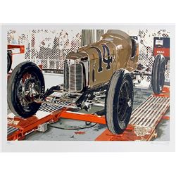 Ron Kleemann, Old Indy, Silkscreen