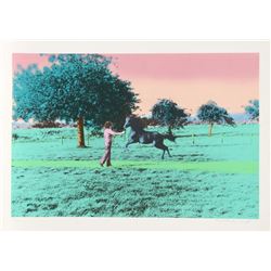 Elizabeth Lennard, Flying Horse, Lithograph
