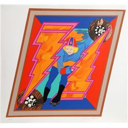 Bob Pardo, Roller Derby, Serigraph