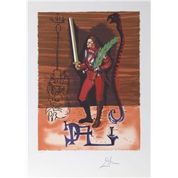 Salvador Dali, Christopher Columbus, Dali Discovers America, Lithograph
