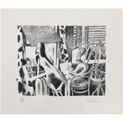 Arnie Levin, Air Conditioning, Lithograph
