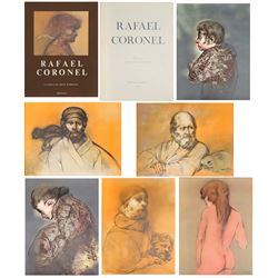 Rafael Coronel, Galeria de Arte Misrachi Portfolio with 20 Offset Lithographs