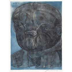 Jose Luis Cuevas, Coloso from the Olympic Memories Portfolio, Lithograph