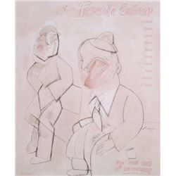 Jose Luis Cuevas, Tasende Gallery, Poster