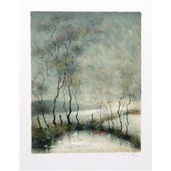 Bernard Charoy, Marsh, Lithograph