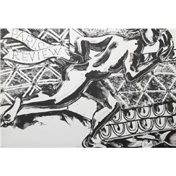 Robert Kushner, Paris Review, Lithograph