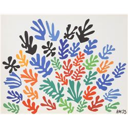 Henri Matisse, La Gerbe, Silkscreen Poster