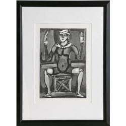 Georges Rouault, Jester, Offset Lithograph