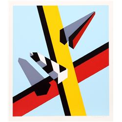 Allan D'Arcangelo, Reflection, Serigraph