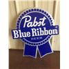 Image 1 : PABST BLUE RIBBON TIN BEER SIGN
