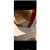 Image 2 : AUTOGRAPHED JOE MONTANA MINI HELMET. CERTIFICATE OF AUTHENTICATION STICKER.