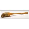 Image 1 : A Six-Nations turtle claw and wood rattle,, 11.5" - 29.2 cm., See illustration, Est. $100/1...