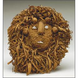 An Eastern Woodland (Iroquois) cornhusk mask, 11" - 27.9 cm., See illustration, Est. $500/700...