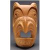 Image 1 : ROCKY JONES (1949-),, A Northwest Coast carved wood Owl mask, signed and dated '80, 11" - 27.9...