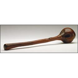 Ball Headed Throwing Club (I ula drisia), the naturally formed ball on an irregular shaft worke...