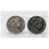 Image 1 : 1892 and 1909 Barber Quarters