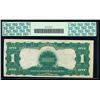 Image 2 : 1899 $1 Black Eagle Silver Certificate PCGS 63 Choice New