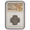 Image 1 : Kingdom of Macedon 336-323 BC Silver Coin NGC CH XF