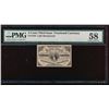 Image 1 : 3 Cent Third Issue Fractional Note PMG 58