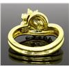 Image 5 : 18KT Yellow Gold 0.60ctw Diamond Ring